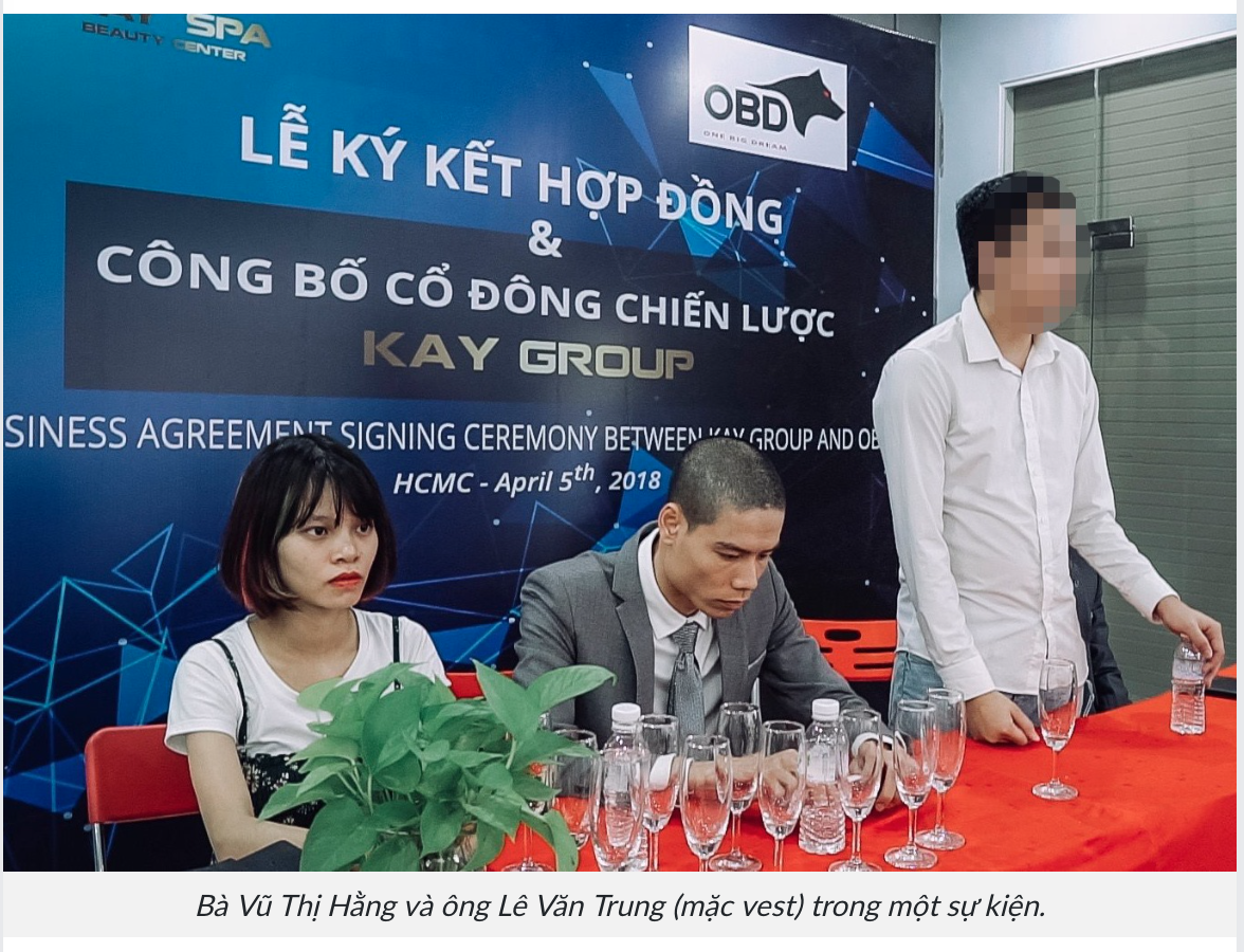 Lê Văn Trung OBD vụ Nutrizabet quảng cáo sữa giả mạo